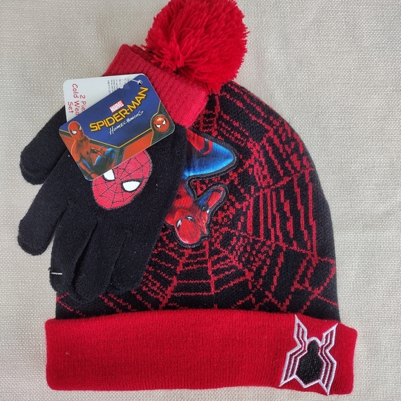 Berkshire Other - Marvel Spider-Man Children 4-9 yrs Hat & Gloves Set